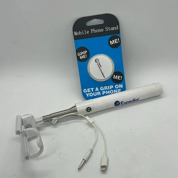 Other Selfie Stick And Pop Socket Grip Phone Stand Nib Poshmark